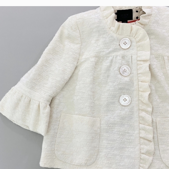 J. Crew Ruffle Jacket - Picture 2 of 6